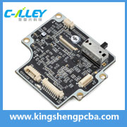 Electronic printed circuit board with FR4 base material shenzhen pcba maker
