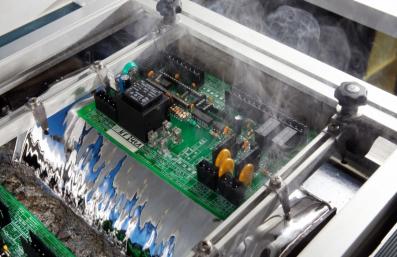 PCBA Wave Soldering Operation