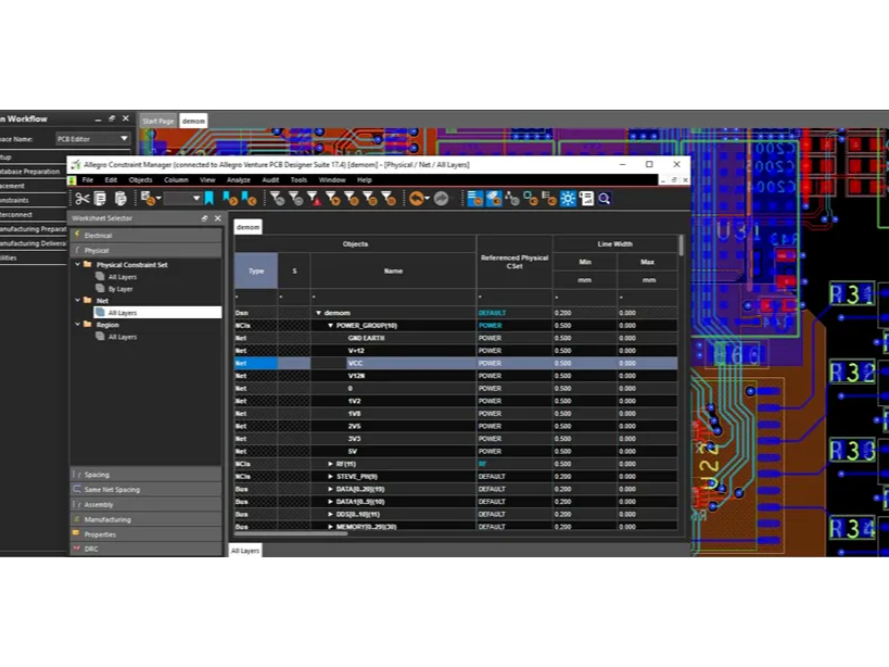 PCB Layout Constraint Management: Facilitating Design Optimisation