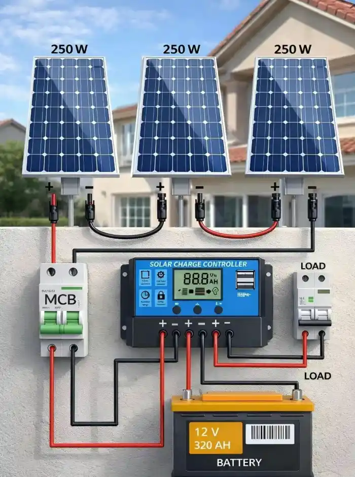 Solar Panel PCBAssembly