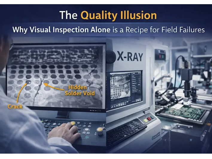 The Quality Illusion: Why Visual Inspection Alone is a Recipe for Field Failures 
