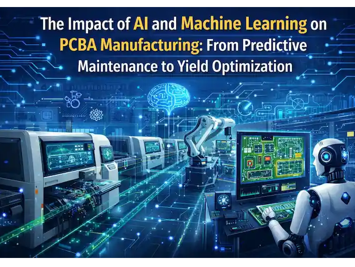 The Impact of AI and Machine Learning on PCBA Manufacturing: From Predictive Maintenance to Yield Optimization 