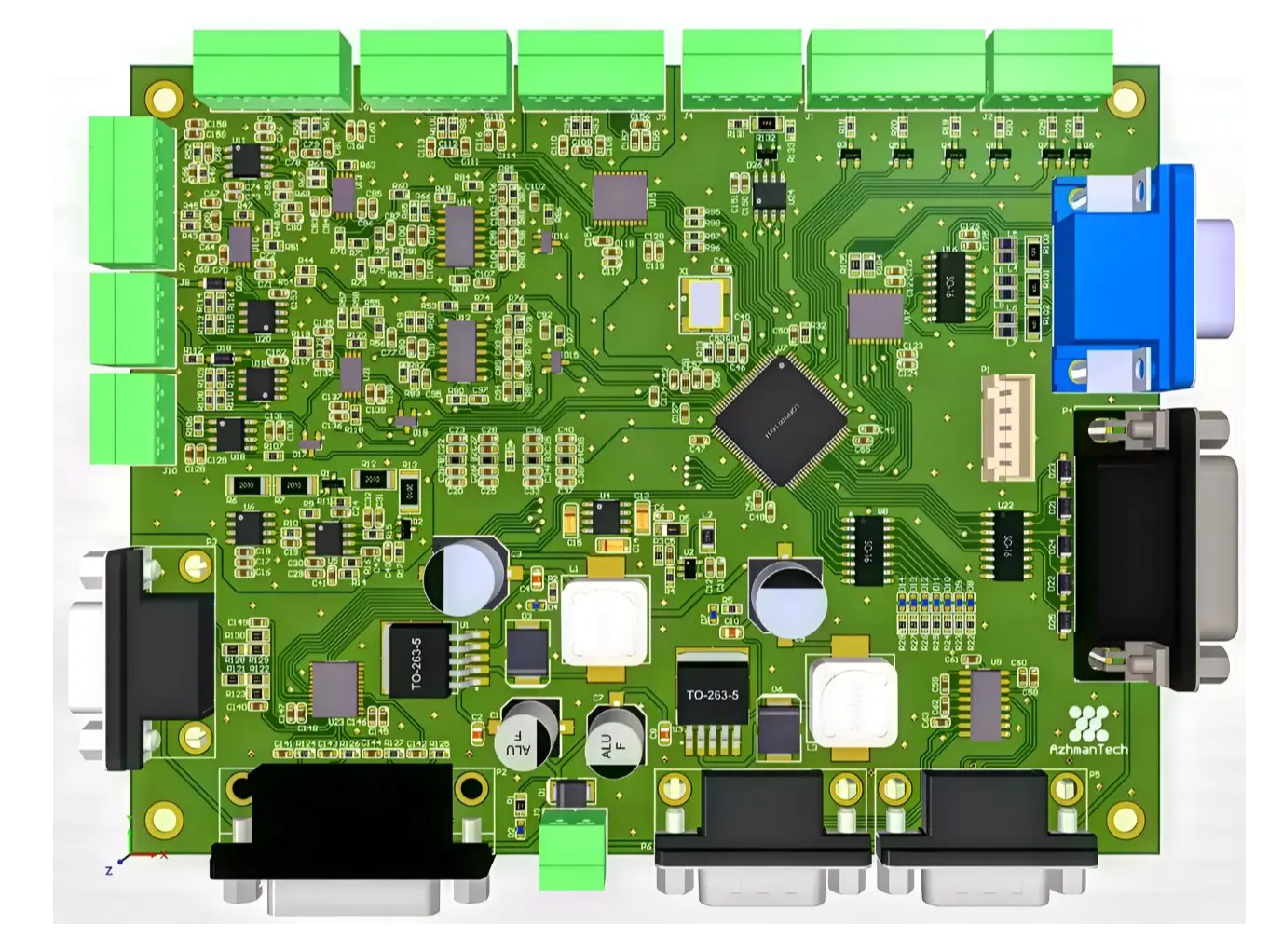 4-axis Industrial CNC Controller PCBA