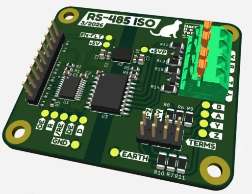 Industrial Control Systems PCBA - RS-485 Transceiver