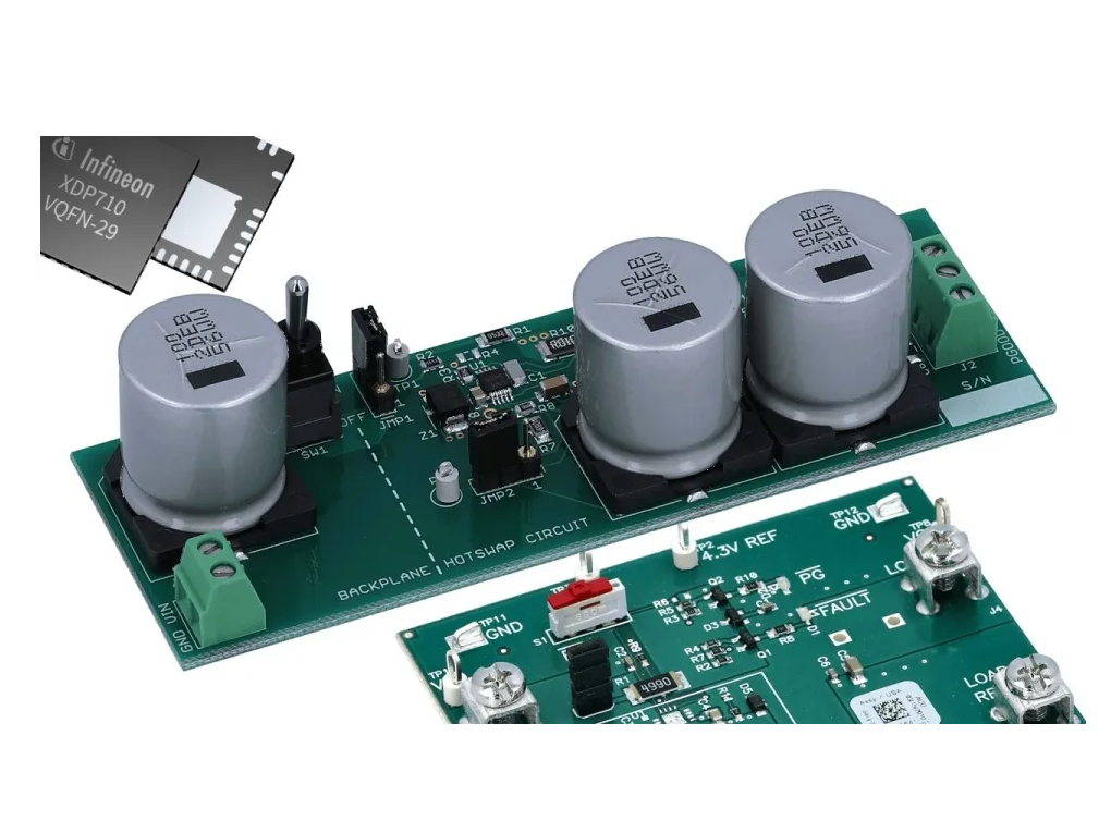 Hot-Swap Power Management PCBA