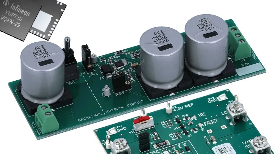 Hot-Swap Power Management PCBA