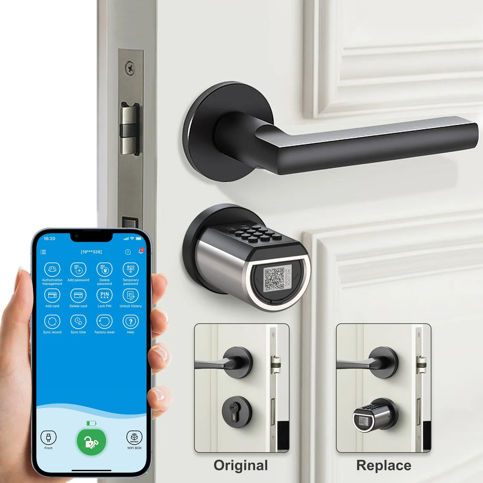 Smart Lock PCBA with Fingerprint & Wi-Fi